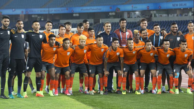 This will be the first time when India will be playing and hosting football tournament of such magnitude. (Photo:AIFF)