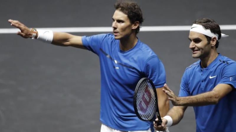 Nadal, who has never won the Shanghai Masters, will be slight favourite this time while Federer is chasing a second Shanghai crown. (Photo: AP)