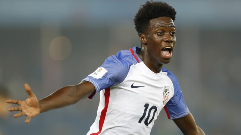 Weah, who did not score in USAs three earlier matches, found the target three times against Paraguay, scoring in the 19th, 53rd and 77th minutes. (Photo:AP)