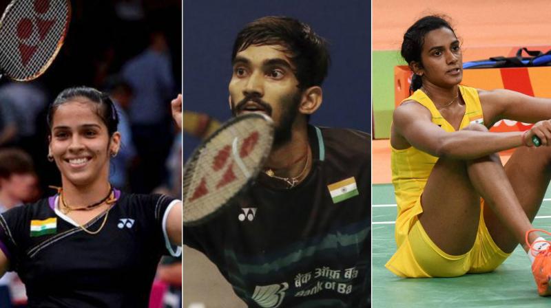 Saina Nehwal, Kidambi Srikanth and HS Prannoy made winning start to their campaign at Denmark open