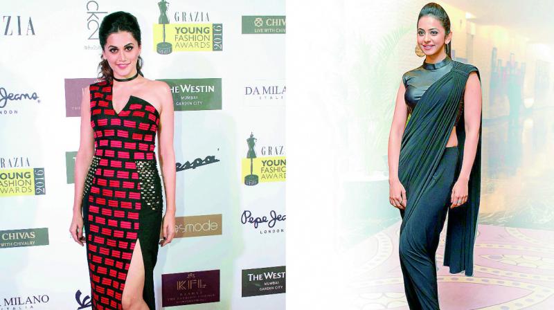 Overcoming the tag: Taapsee Pannu and Rakul Preet Singh have both been tagged as an iron leg in the past.