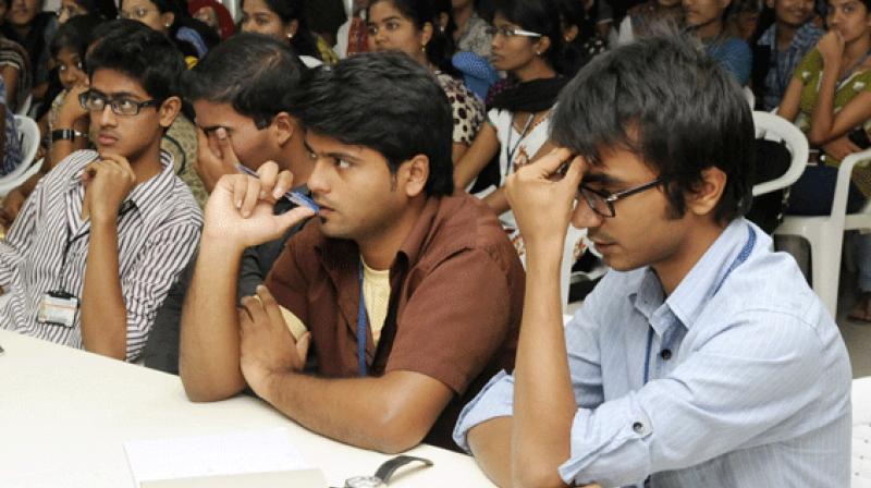 Overall the cut-offs are about 5 per cent higher than last year in prominent colleges, due to the increase in demand of degree courses, said St Marys College, Yousufguda, principal George Mathew. (Representational image )