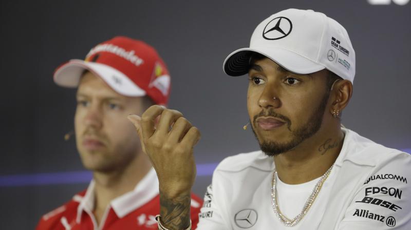 Sebastien Vettel (Left) and Lewis Hamilton (Right) will be keen to renew the rivalry in 2018. (Photo: AP)