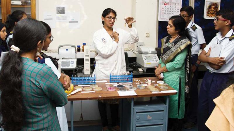 OECD says investing in knowledge creation and enabling its diffusion are key to creating high-wage employment and enhancing productivity growth. Picture courtesy: Rajiv Gandhi Centre for Biotechnology, Thiruvananthapuram.