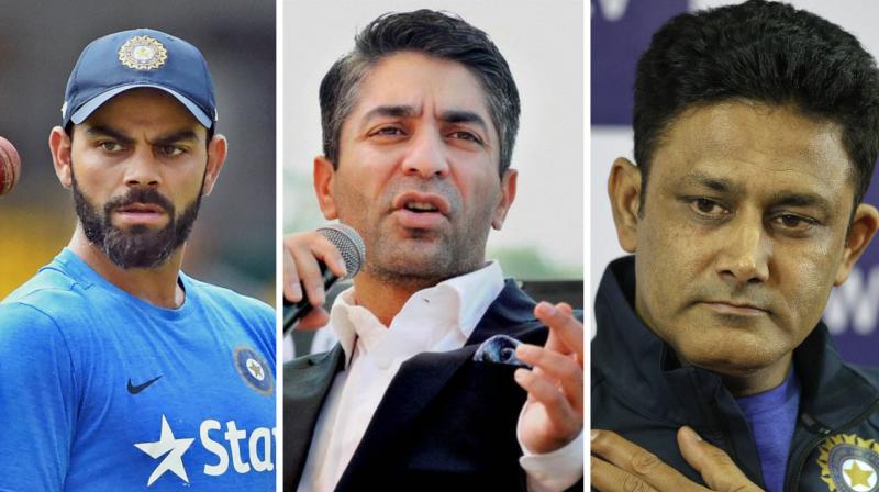 Anil Kumble informed that skipper Virat Kohli had reservations about his work style and his extension as the head coach, which prompted him to resign. (Photo: PTI / AP)