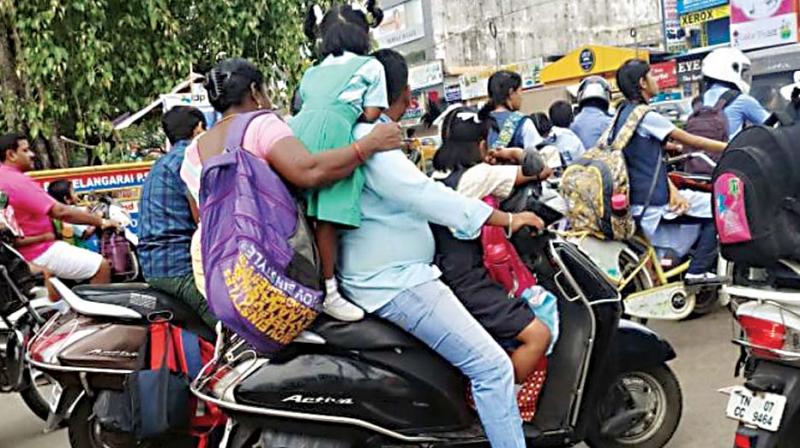 A senior officer said that riding without helmet is very dangerous and people do not realise that it may result in death or serious brain damage. (Representational Image)