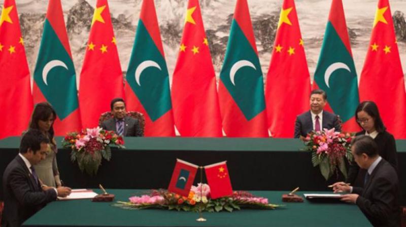 The people of Maldives and its business community are alarmed on the implications of the FTA and view it as an aggressive act by China to pursue its own agenda. (Photo: ANI)