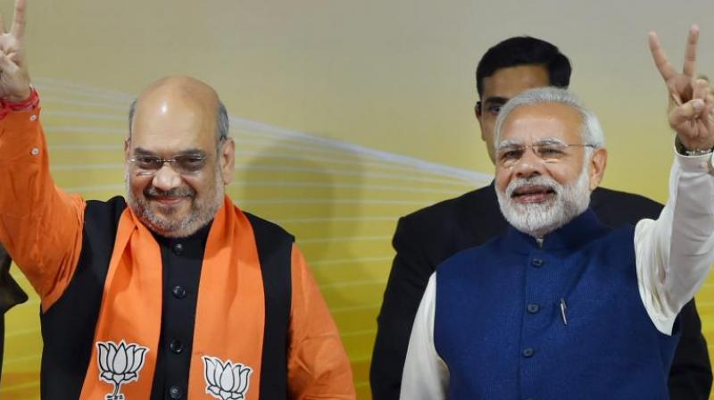 BJP national President Amit Shah and Prime Minister Narendra Modi  (Photo: PTI)