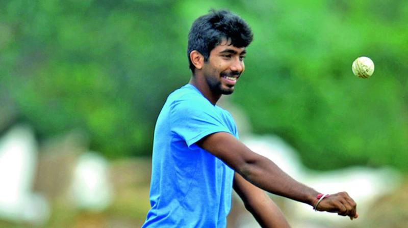 Jasprit Bumrah took five wickets in the first innings for Gujarat.