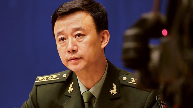 Chinas defence ministry spokesman Wu Qian