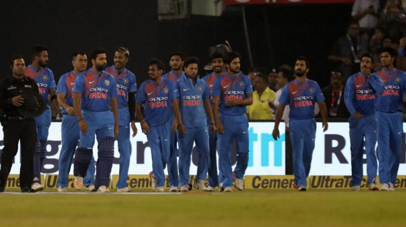 India are leading the three-match series 1-0, having won the series opener by 93 runs in Cuttack on Wednesday.(Photo: BCCI)