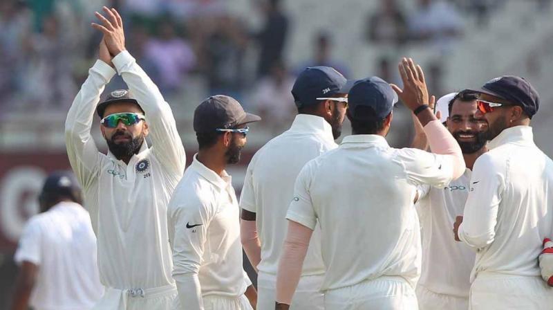 Already leading 1-0 in the three-match challenge, victory in the New Delhi Test would cap a dominant year and equal Australias record of nine successive series victories from 2005 to 2008. (Photo: BCCI)
