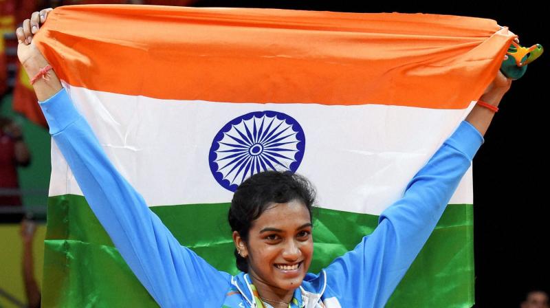 PV Sindhu., who clinched silver medal at the Rio Olympics, is among the nine shuttlers vying for a position in the Badminton World Federations Athletes Commission. (Photo: )