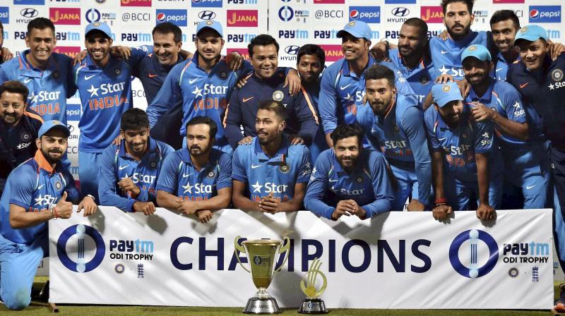 India won the series 2-1 and the two teams will now meet in the upcoming three-match T20I series. (Photo: PTI)