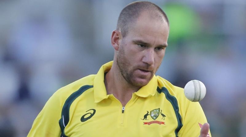 John Hastings played the first of his 29 ODI matches against India in 2010, and his most recent against New Zealand in June this year, claiming 42 wickets across all matches.(Photo: AP)