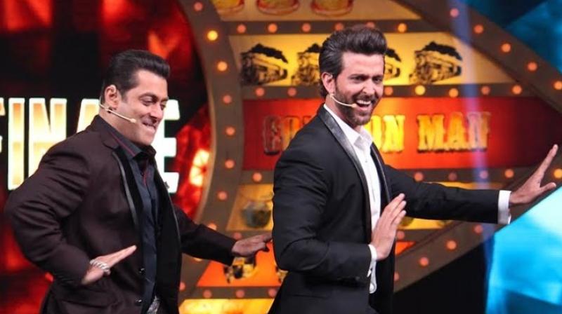 Hrithik and Salman did the formers signature step from his debut film Kaho Naa...Pyaar Hain and also featured in a dubsmash video alongside Yami Gautam.