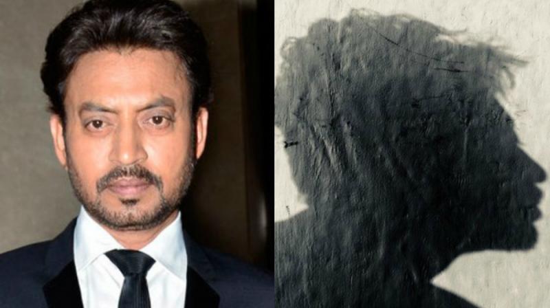 Irrfan Khan posted a picture of his shadow on Tuesday.