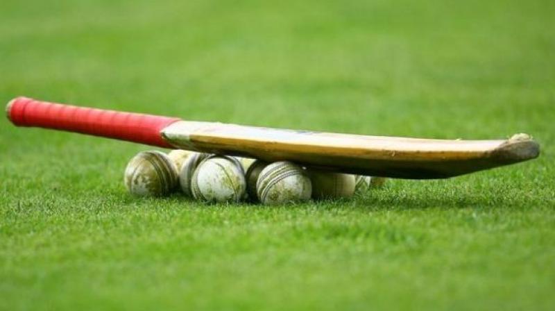 Kerala scored a thumping 100-run win over Hyderabad in a South Zone Inter-State Under 25 league match played at Chukkapalli Pitchaiah Cricket Grounds in Mulapadu, Andhra Pradesh.
