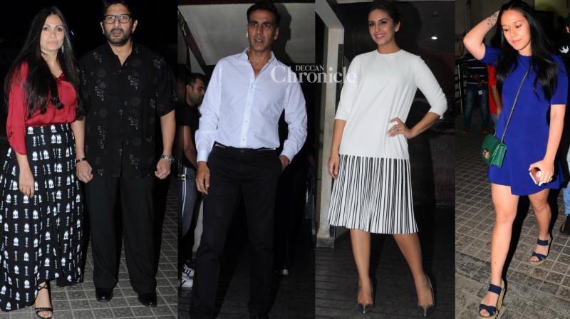 Akshay Kumar hosts Jolly LLB 2 screening for B-Town