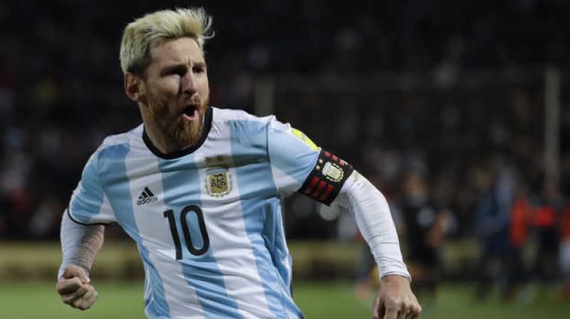 Lionel Messi will captain Argentina away to arch-rivals Brazil in Belo Horizonte on November 10 and at home against Colombia in San Juan five days later. (Photo: AP)