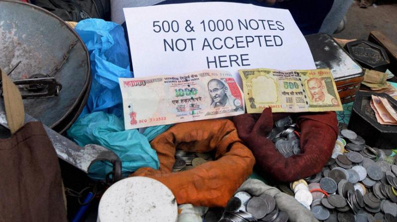 Reserve Bank of India, RBI, had scrapped old Rs 1,000 and Rs 500 currency notes on November 8 last year as part of demonetisation drive. (Photo: PTI)
