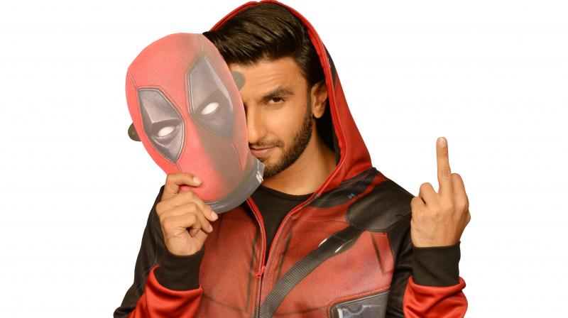 Ranveer Singh is the voice of Ryan Reynolds in Deadpool 2.