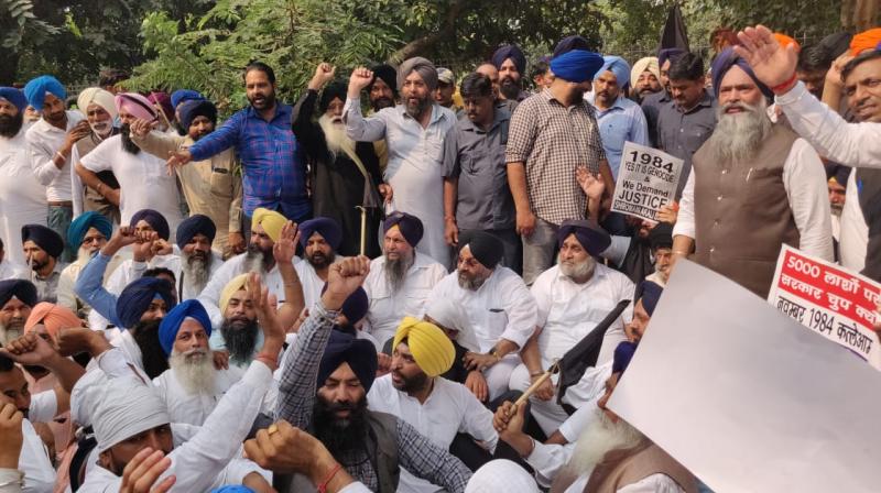 The Akali Dal has been seeking justice for the victims of the 1984 anti-Sikh riots in which a large number of Sikhs were killed in the national capital. (Photo: @Akali_Dal_/Twitter)