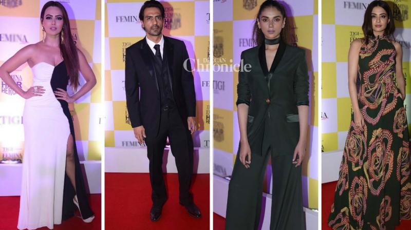 Arjun, Aditi, Sana, Surveen, other stars come out in their fashionable best