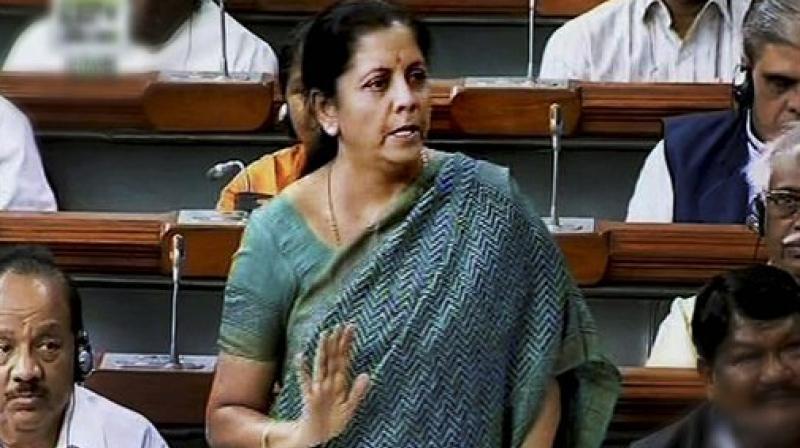 Union Commerce Minister Nirmala Sitharaman
