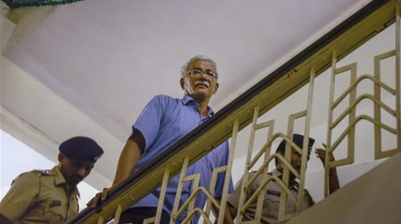 Vernon Gonsalves, a Mumbai resident, is one of the prominent activists and lawyers whose homes were raided by the Pune Police on August 28 on suspicion that they had links with Maoists. (Photo: PTI)