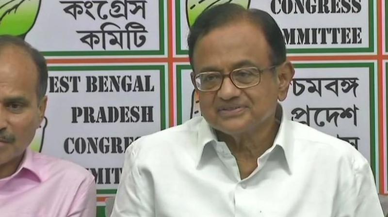 Senior Congress leader P Chidambaram claimed that there was a huge difference in the price per aircraft secured by the UPA regime and what has now been agreed to by the NDA government. (Phoyo: Twitter | ANI)