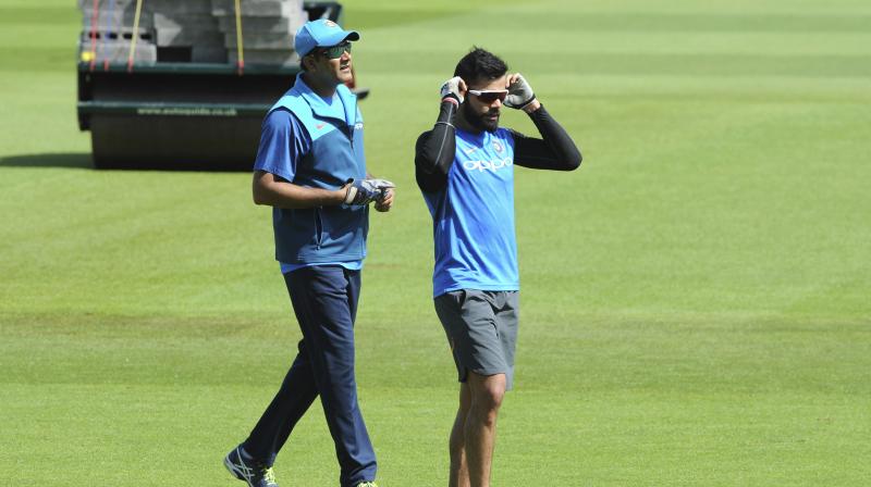The media has been abuzz with reports of differences between India coach Anil Kumble and captain Virat Kohli. (Photo: AP)