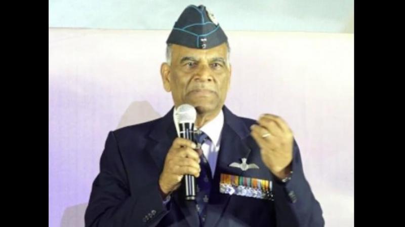 The father of Abhinandan Varthaman, Air Marshal S Varthaman (pic) is a highly-decorated officer and his mother Shobha Varthaman is a doctor. (Photo: Twitter)