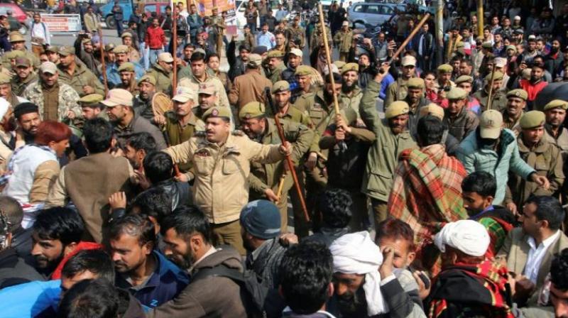 Several organisations, including the Bar Association and the Hindu Ekta Manch, had staged a sit-in in Kathua town on March 3 demanding a CBI inquiry into the case. (Photo: File/PTI)