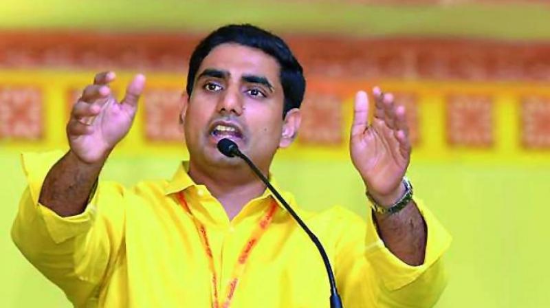 IT minister Nara Lokesh