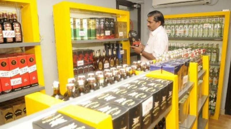 While the Maharashtra government is planning to bring in an Act banning naming of liquor shops after gods and goddesses, there is no such proposal to bring in a similar Act in Telangana. (Representational image)