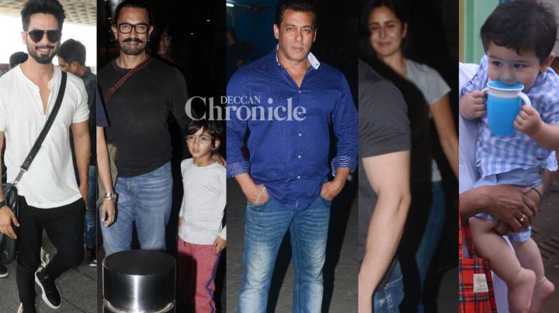 Why Katrina was snapped with Race 3 team; Taimur, others go out and about