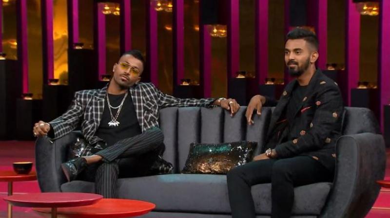 Rahul and Pandya were suspended for their loose talk on women on a popular TV show but their suspension was eventually revoked pending an inquiry to be conducted by a Supreme Court-appointed Ombudsman. (Photo: Screengrab)