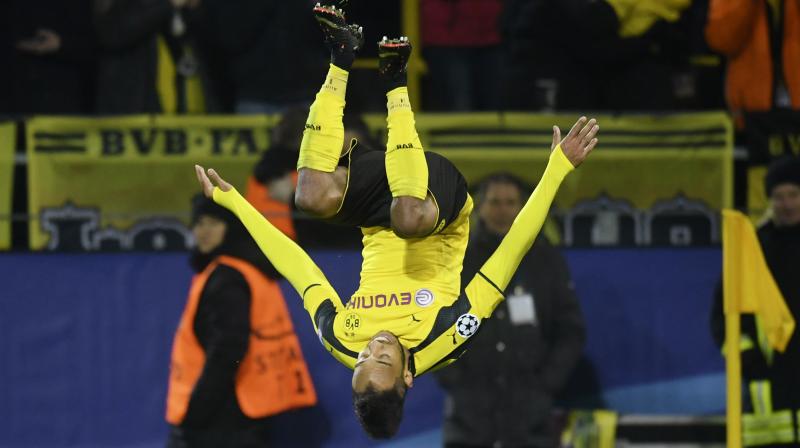 Pierre-Emerick has now scored seven times in his last three games and has seven Champions League goals in as many matches this season. (Photo: AP)