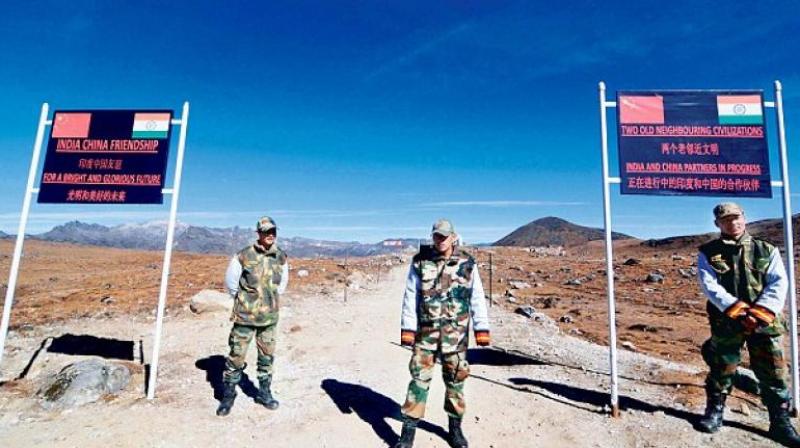 Since the standoff on June 6, Chinese media have carried several pieces blaming India for escalating border tension. In picture: India China border (Credit: AFP)
