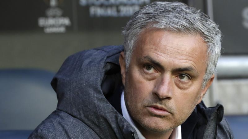 Mourinho believes the pressure to deliver his first league title at United this season is harsh as they are facing fierce competition from City, Tottenham Hotspur, Chelsea, Arsenal and Liverpool. (Photo: AP)