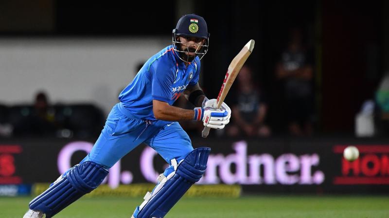 The run-machine Kohli is known to have created and broken numerous batting records, and he did so once more when he broke into the top-10 ODI run-getters, surpassing West Indies great Brian Lara. Kohli, with 10430 ODI runs, went past Laras record of 10405 runs. (Photo: AFP)