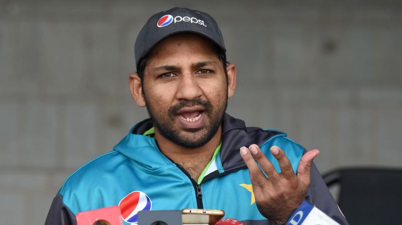 Sarfraz was caught on the stump mic, passing comments in Urdu. (Photo: AFP)