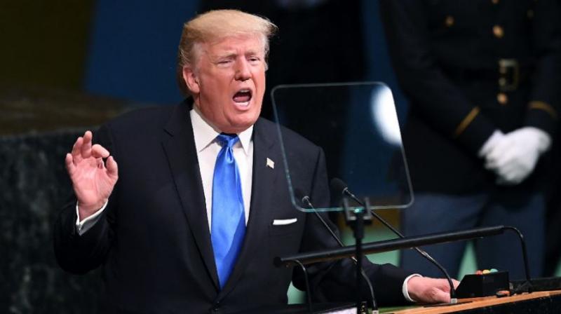 US President Donald Trump made his maiden address to UN Genreal Assembly. (Photo: AFP)
