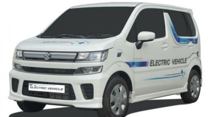 Maruti Suzuki has showcased a prototype electric vehicle (EV) at the ongoing MOVE Global Mobility Summit in New Delhi.