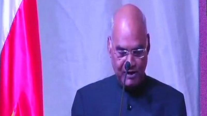 Furthermore, taking note of the 4th edition of International Yoga Day, President Kovind expressed his happiness over Bouterse joining him in the celebrations, saying, \This will be for the first time since 2015 that two heads of states would be celebrating yoga together. (Photo: ANI)