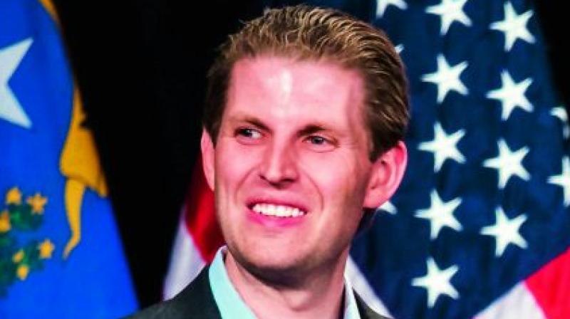 Eric Trump tweeted that the story was â€œcompletely fabricated and just another example of why there is such a deep distrust of the media in our country.â€