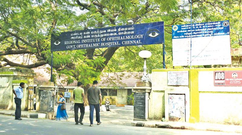 The Government Opthalmic Hospital in Egmore. (Photo: DC)