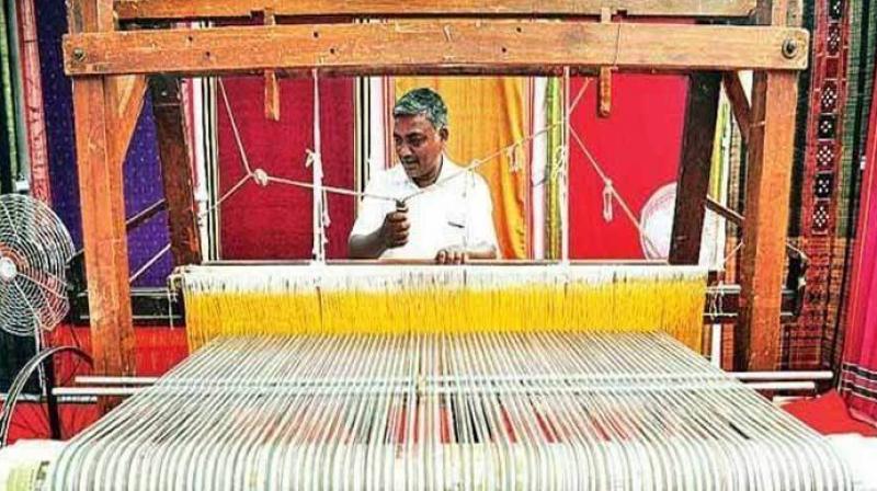 The third-generation weavers have made the eco-friendly jeans with cotton and banana fibre and helps absorb more water in the summer. (Photo: Facebook)