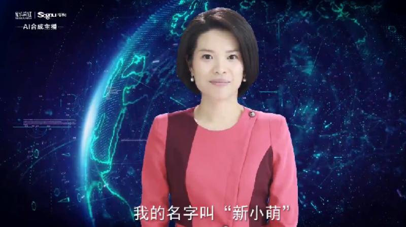 On Tuesday, state news Xinhua announced that in collaboration with Sogou (search engine) has created the worlds first female AI news anchor, known as Xin Xiaomeng. (Photo: @PDChina | Twitter)